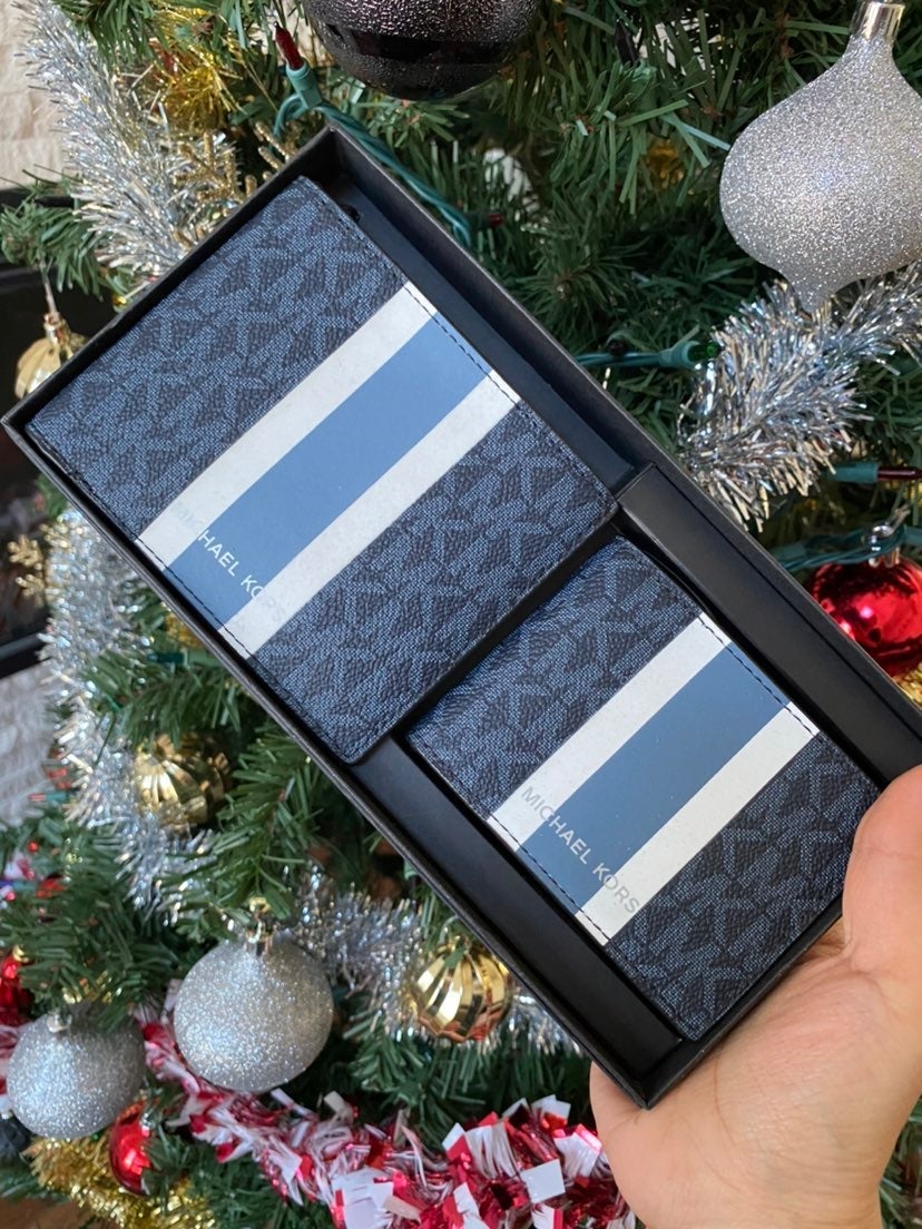 Michael Kors Men Gifting 3in1 Wallet Box Set