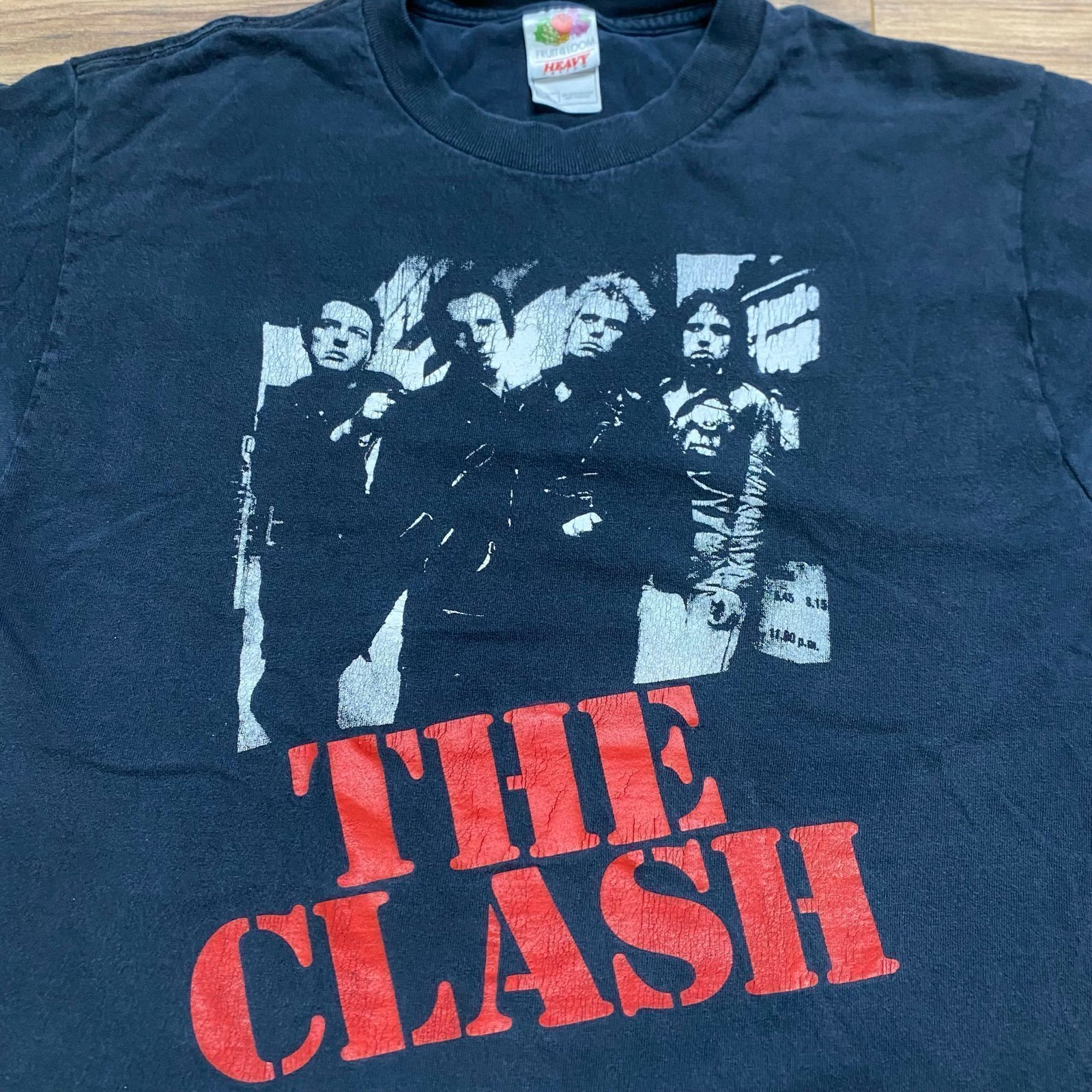 Vintage Very Rare The Clash Tour Tshirt