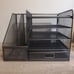 Marbrasse Desk Organizer with File Holder, 5-Tier Paper Letter Tray Organizer wi