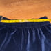 NWT Hudson Aria Velvet Wide Leg Snap Lounge Track Pants Women's M Obsidian Blue
