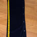 NWT Hudson Aria Velvet Wide Leg Snap Lounge Track Pants Women's M Obsidian Blue