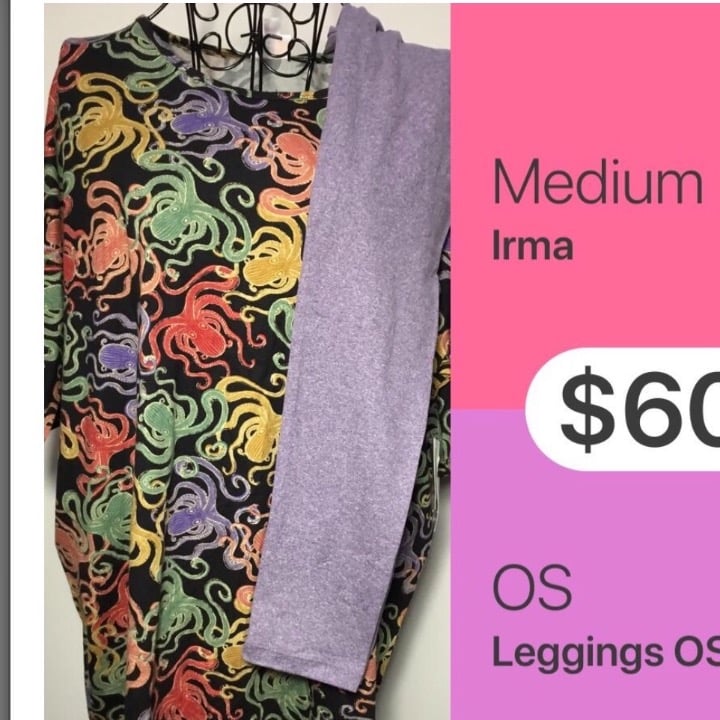 Lularoe octopus Irma outfit