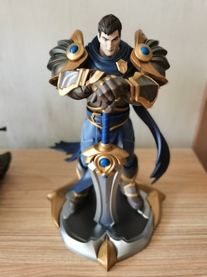 League of Legends LOL Demcia Force Galen medium statue game hand toy model