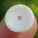 Vintage Hand Carved Precious Opal Button, Coober Pedy, Australia