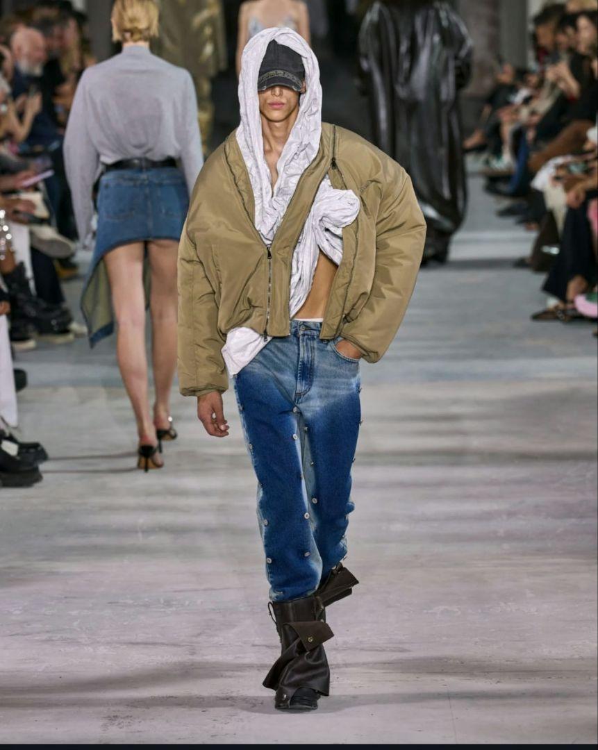 y / project 23aw 24ss snap off denim 29