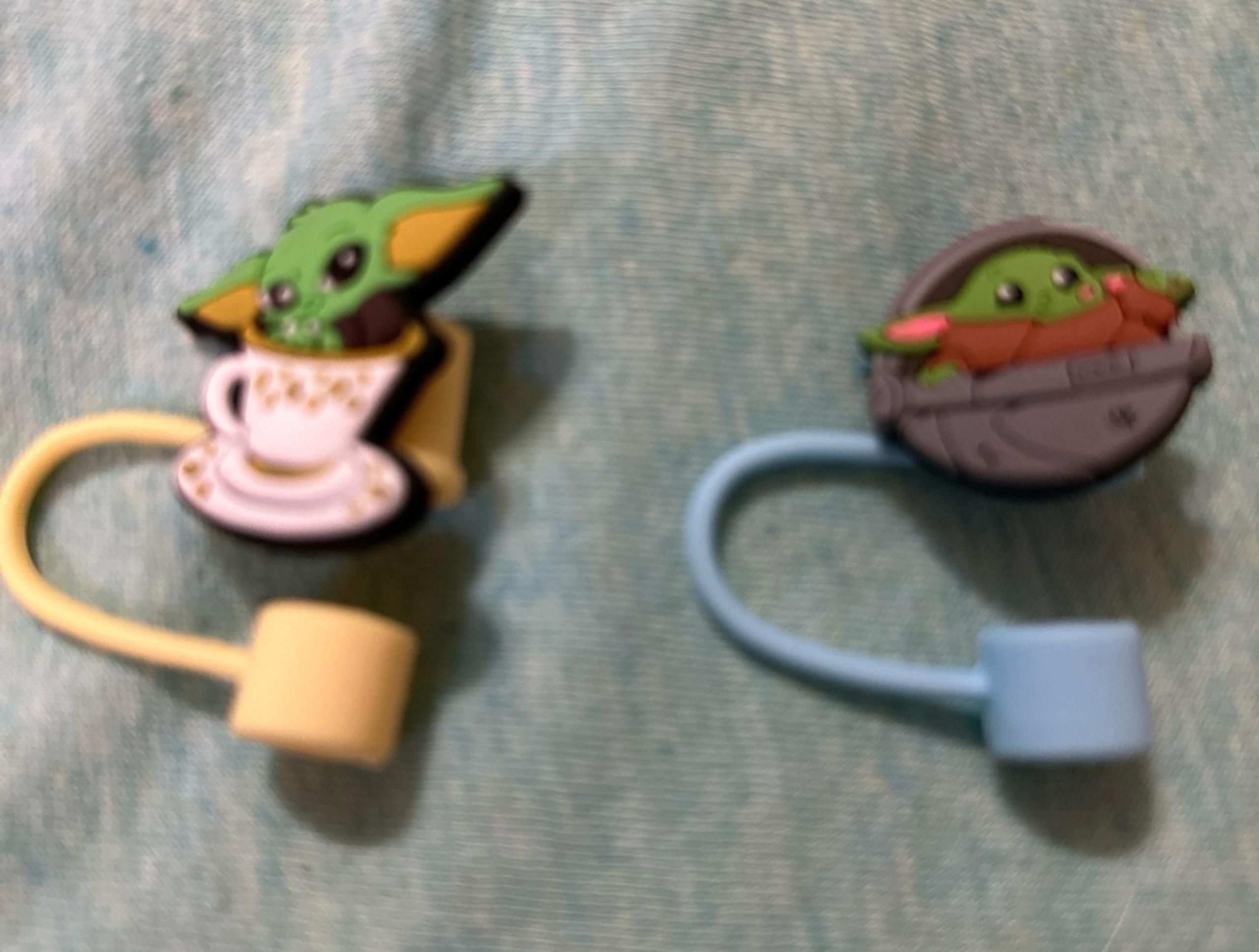 Baby Yoda straw Covers - Disney
