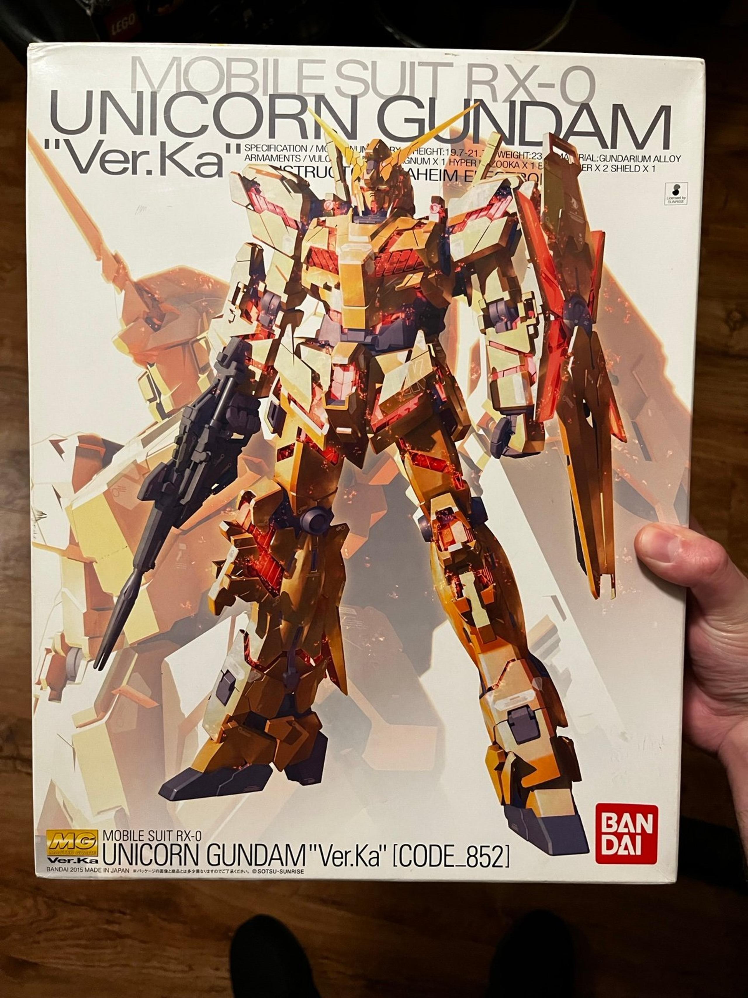Gundam Unicorn Ver.Ka Code 852 MG - Bandai