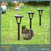 SUNCKET Solar Lights Outdoor Waterproof 8 Pack Super Bright Solar Garden Ligh...