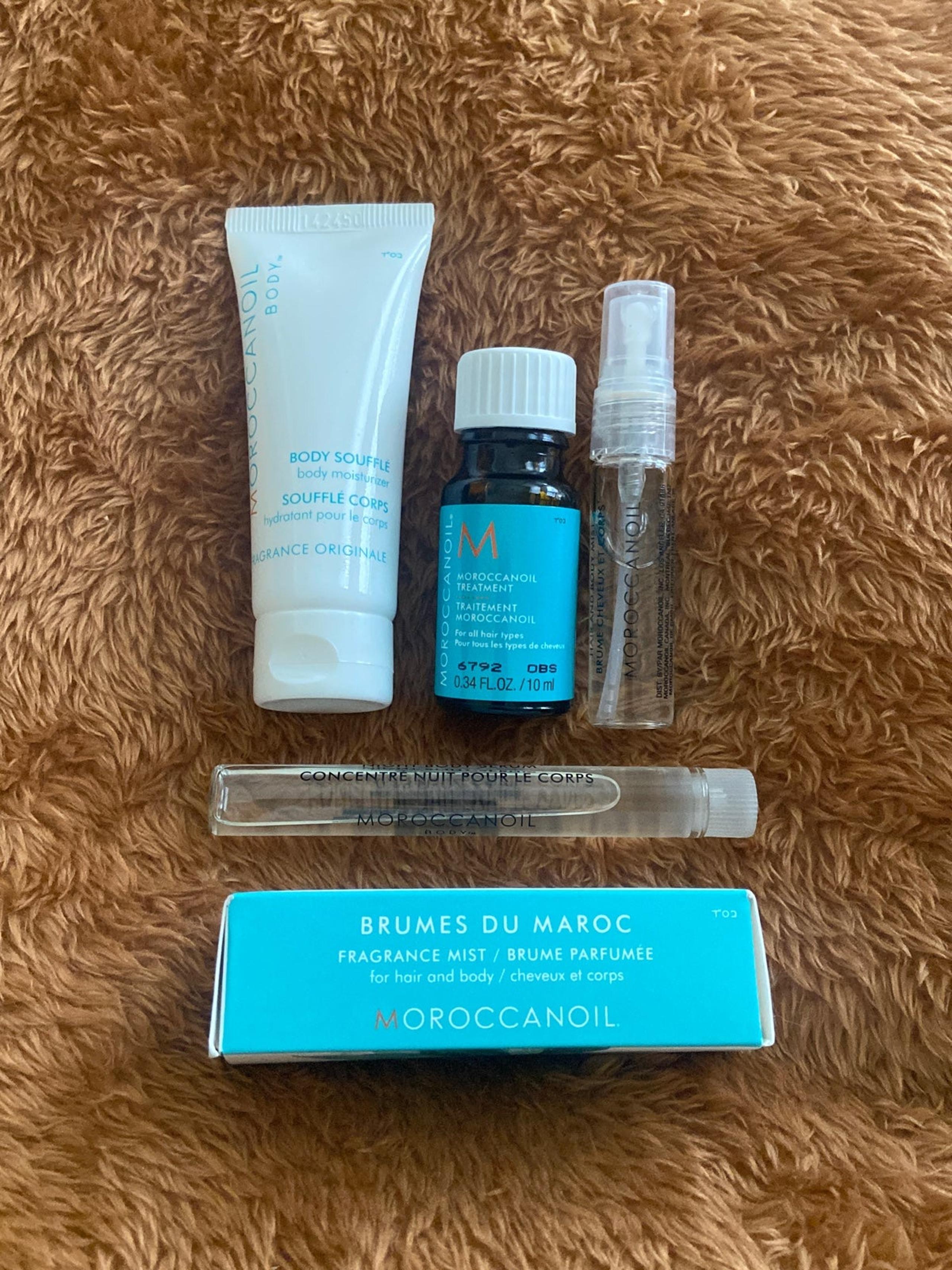 Moroccan oil hair and body care set x4
