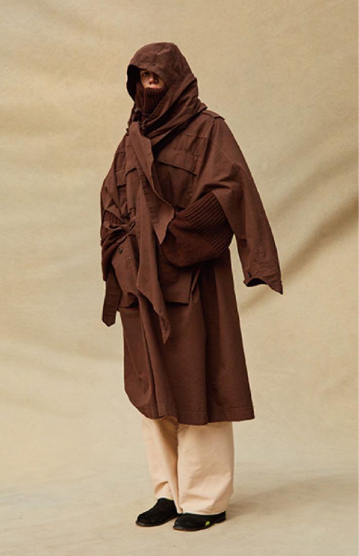 I'm here (tactac 21aw) Long Coat