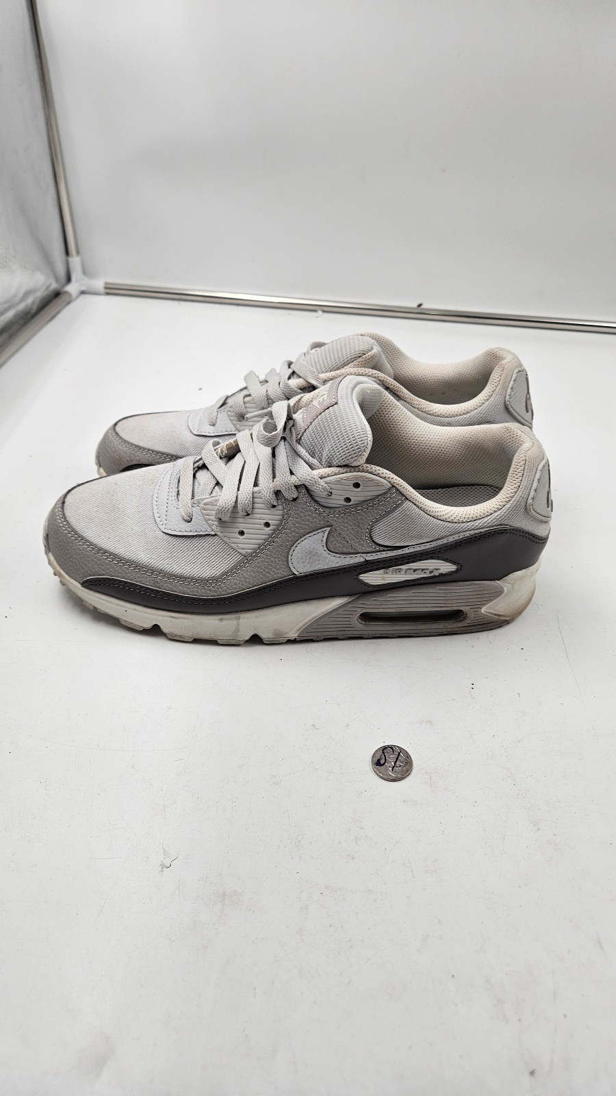Nike Air Max 90 White Photon Dust Sail DZ3522-003 Men's Sz 11.5