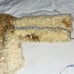Vintage Curly Fur Cream and Tan Jacket. Satin Lining-No tags.