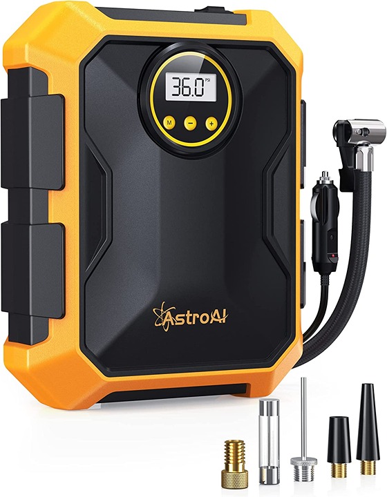 Tire Inflator Air Compressor 12V DC Portable Air Compressor Car Accessor