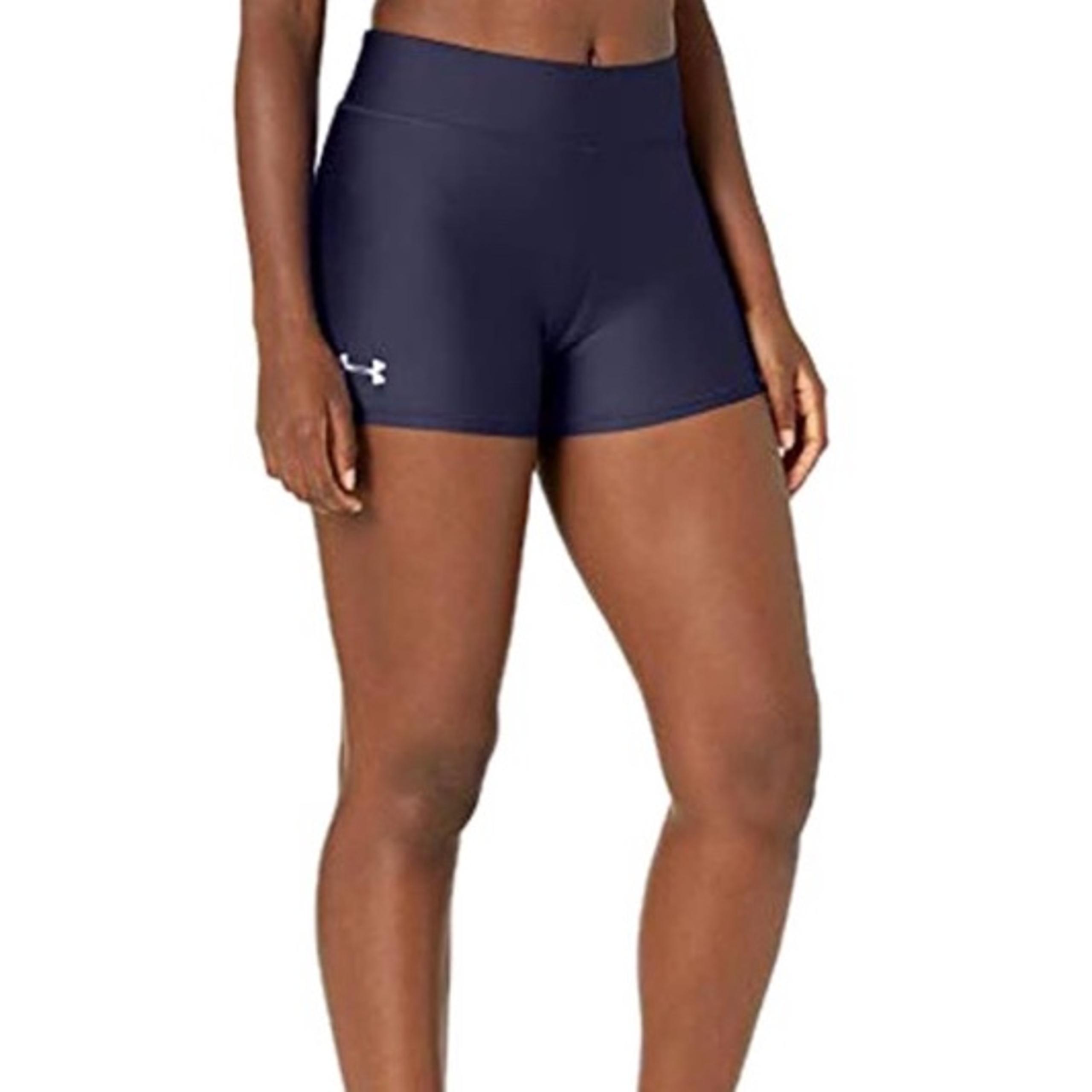 Under Armour Women's Team Shorty 3 Compression Navy