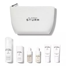 New, 6 pcs Dr Barbara Sturm the brightening kit with bag 150 & up Retail.