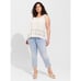 Torrid Eyelet Ruffle Tie Front Tank Top Sz 2