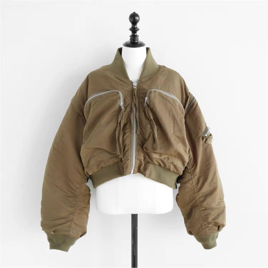 2Pocket Short Seal Room Lynn Sea Room Lynn MA-1 Khaki