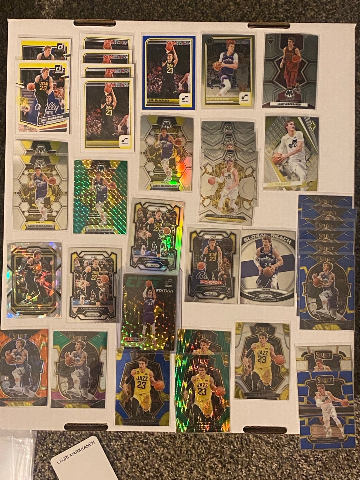 Utah Jazz Basketball Card Lot (150+ cards!!)