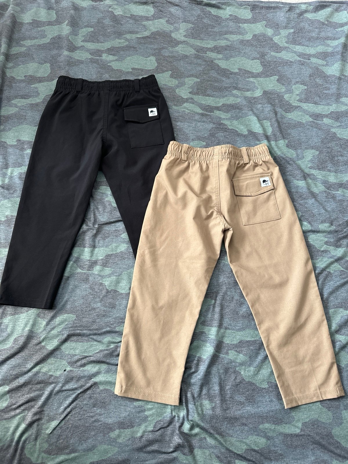 George hats walk pants