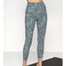 Athleta Salutation Stash Pocket II Printed 7/8 Tight Leggings Blue Green small