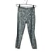 Athleta Salutation Stash Pocket II Printed 7/8 Tight Leggings Blue Green small