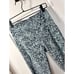 Athleta Salutation Stash Pocket II Printed 7/8 Tight Leggings Blue Green small