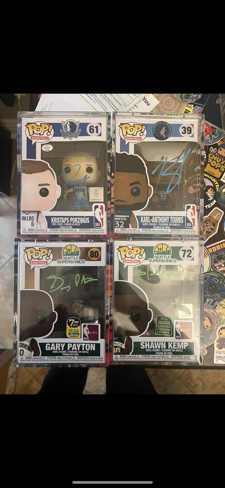 Funko Pop nba auto lot