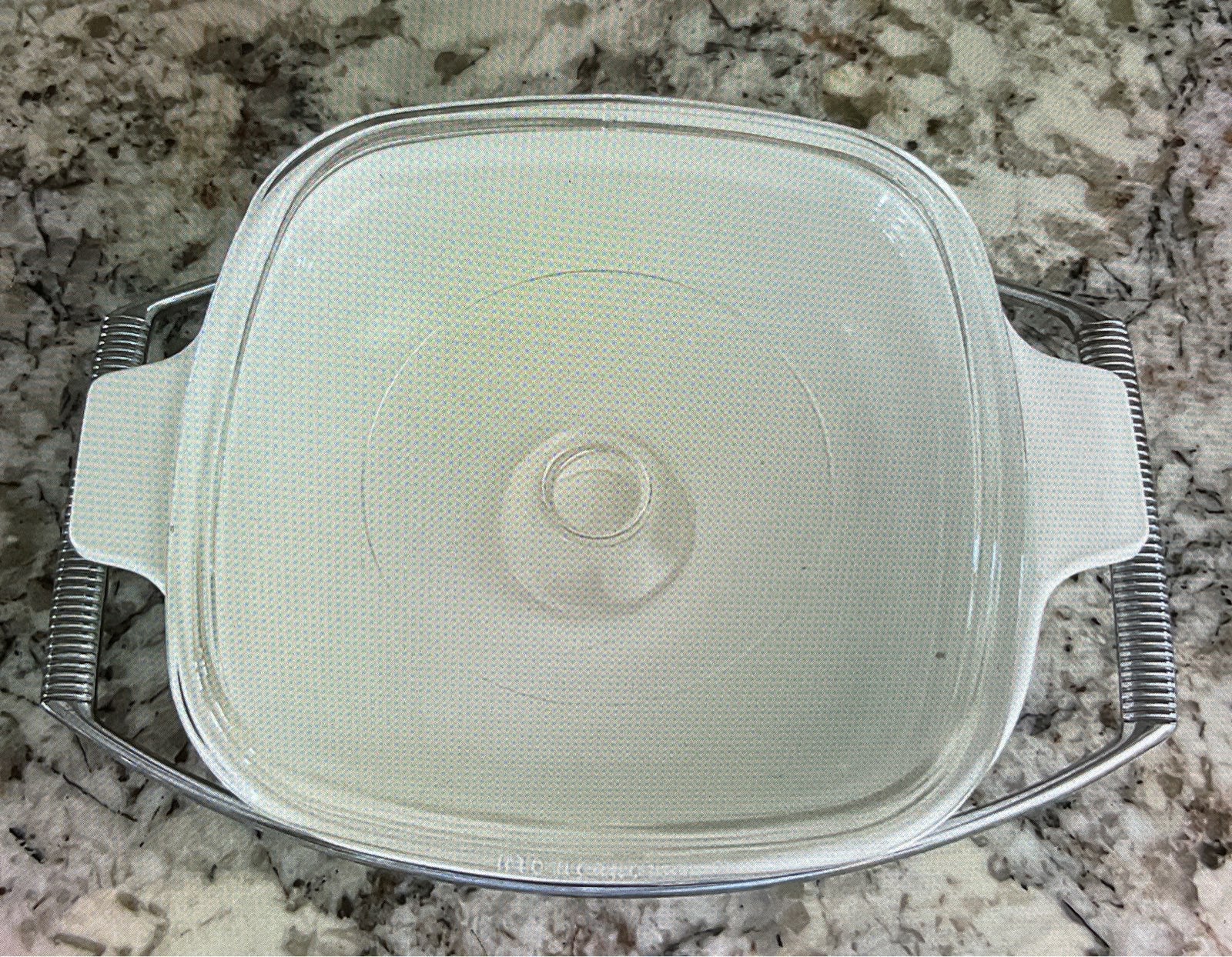 Rare Vintage CorningWare Blue Cornflower 1 Qt. Casserole Dish P-1-B, with lid P