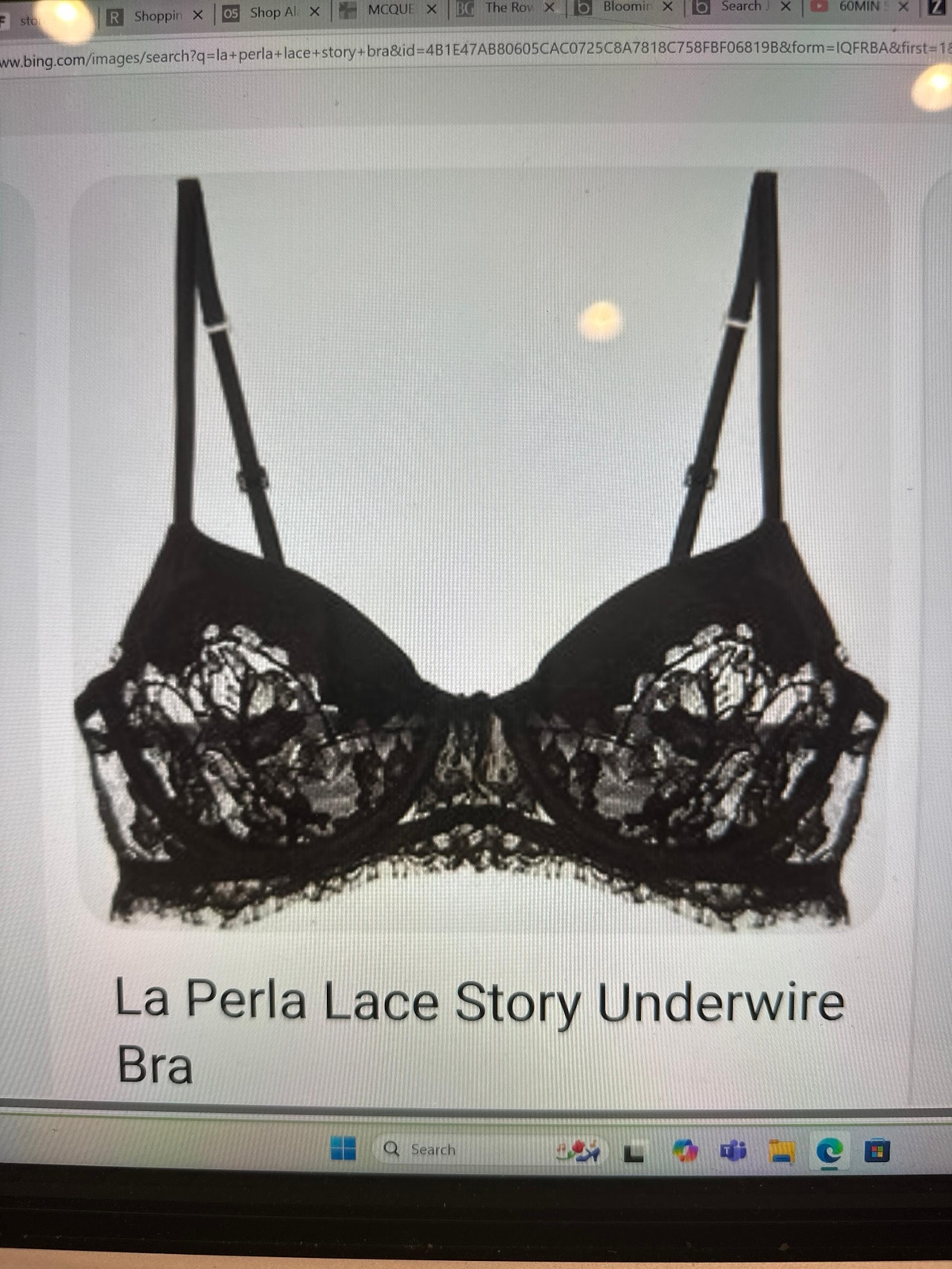 La Perla Lace Story Underwire Bra 32B