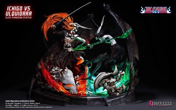 Bleach - Kurosaki Ichigo - Ulquiorra Cifer - Diorama - Elite Fandom Statue - 1/6