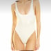 NWOT WeWoreWhat Women’s Scoop One-piece in Off White – Sz Large