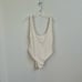 NWOT WeWoreWhat Women’s Scoop One-piece in Off White – Sz Large