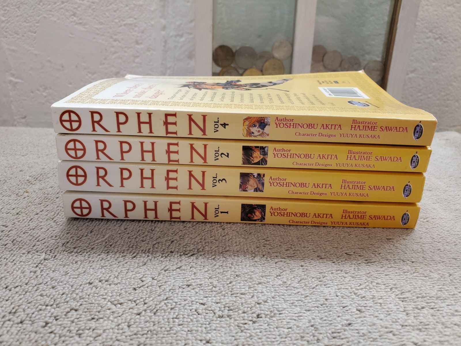 manga Lot. Orphen vol.1-4