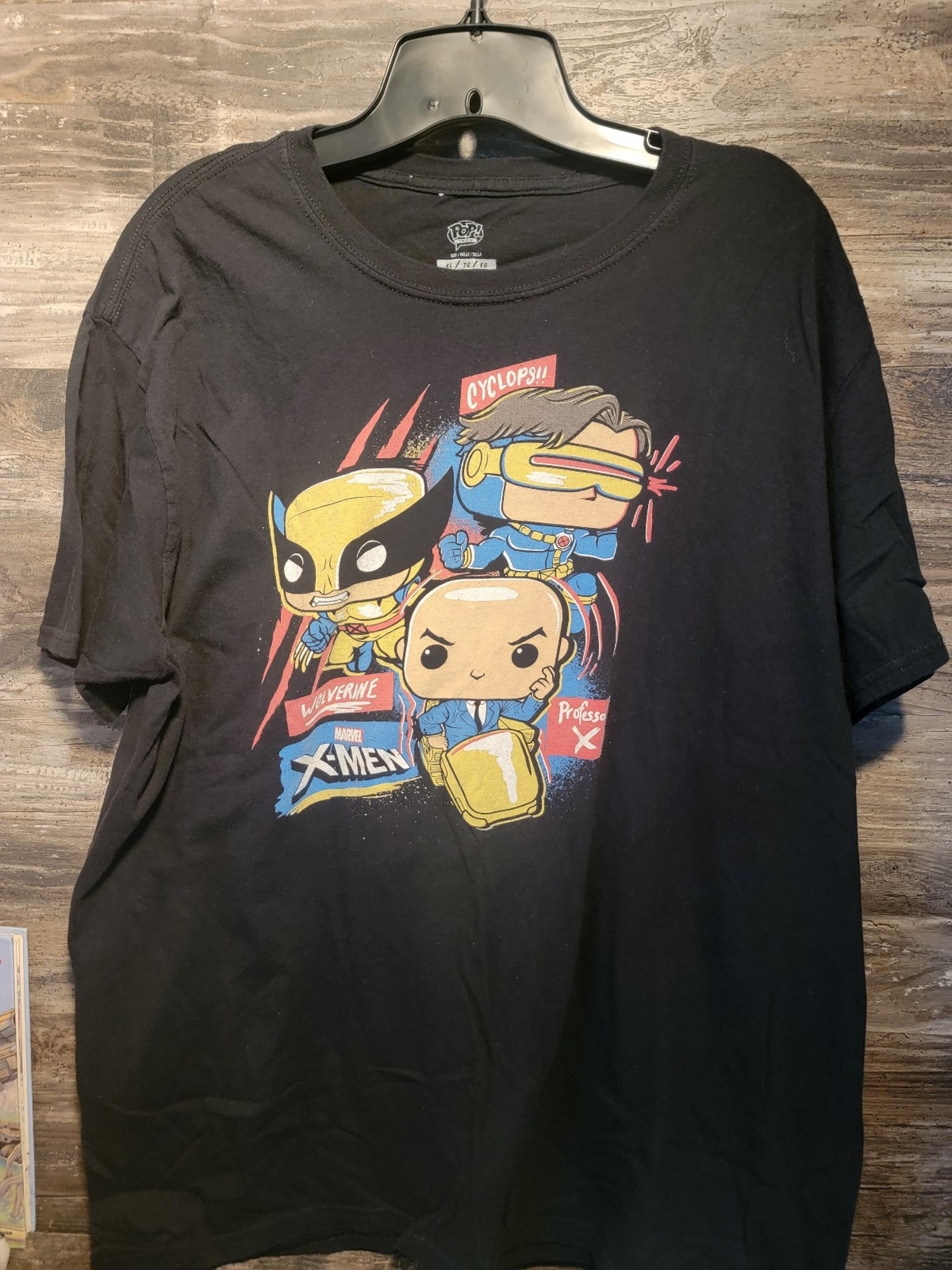 Marvel Collector Corps Exclusive Funko Pop X-Men T-shirt Size Xl
