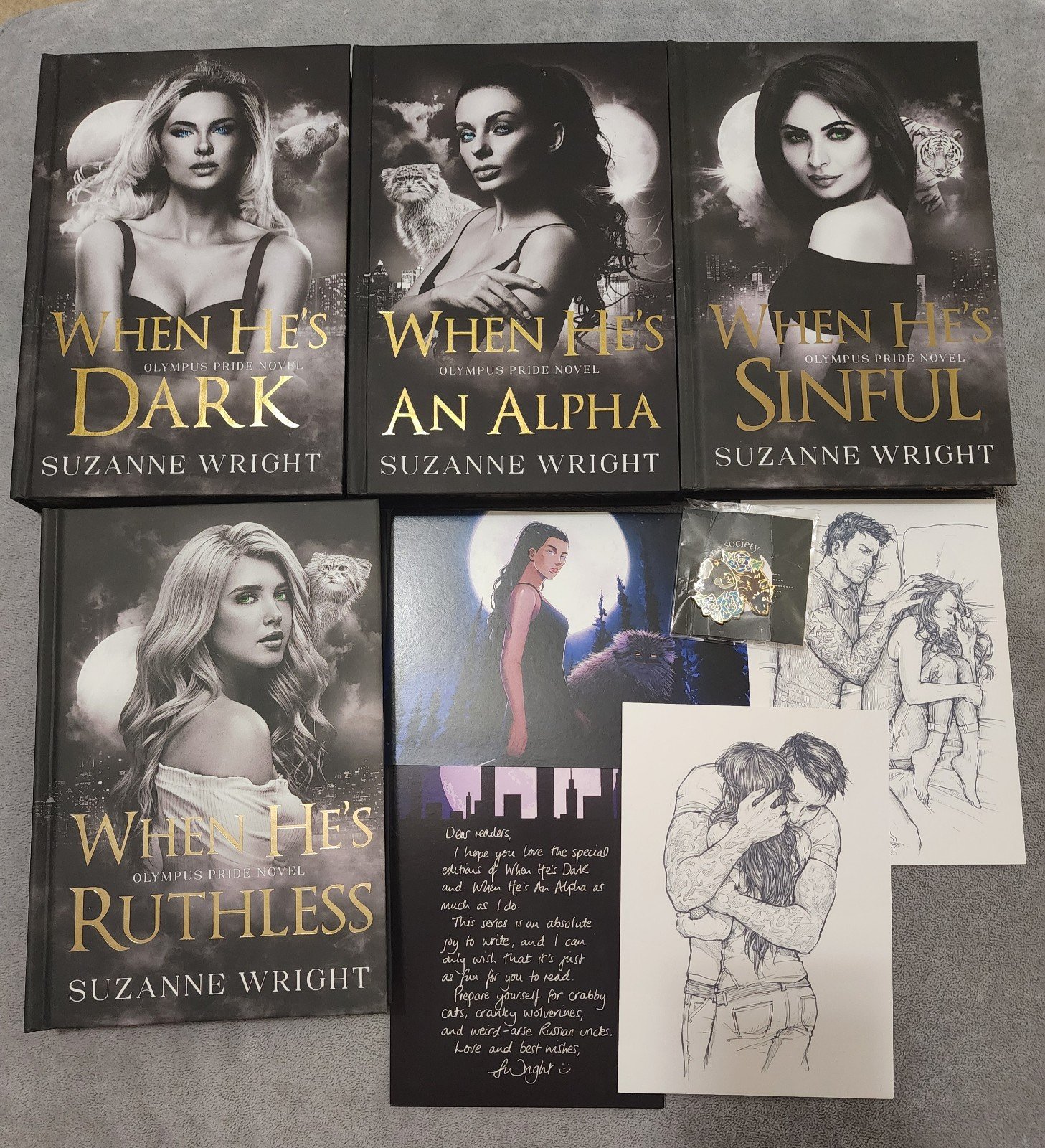 Arcane Society Olympus Pride set by Suzanne Wright