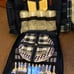 picnic backpack insulated with cutting board & full 4-set of cultrey