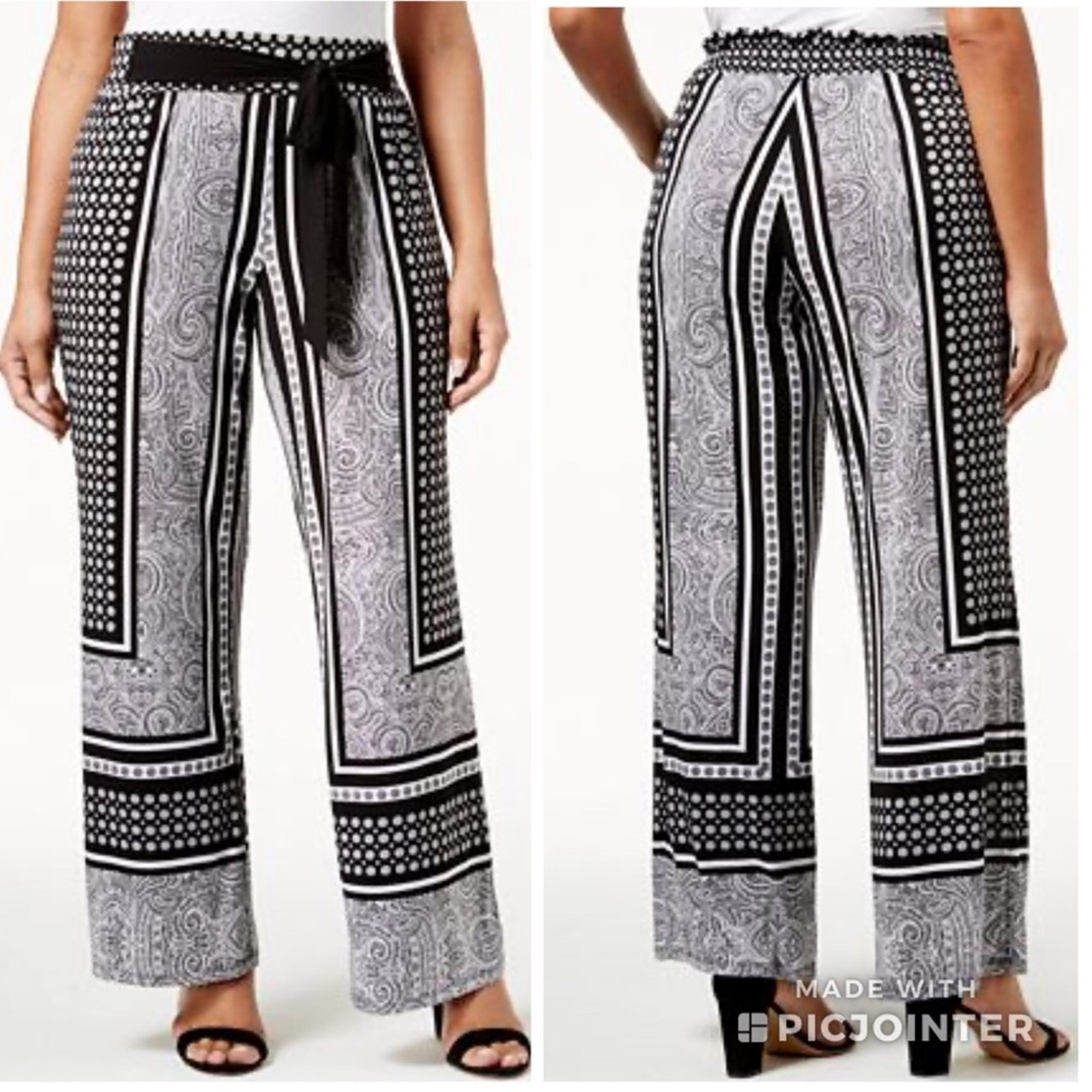 INC Wide Leg Hippie Palazzo Lounge Pants
