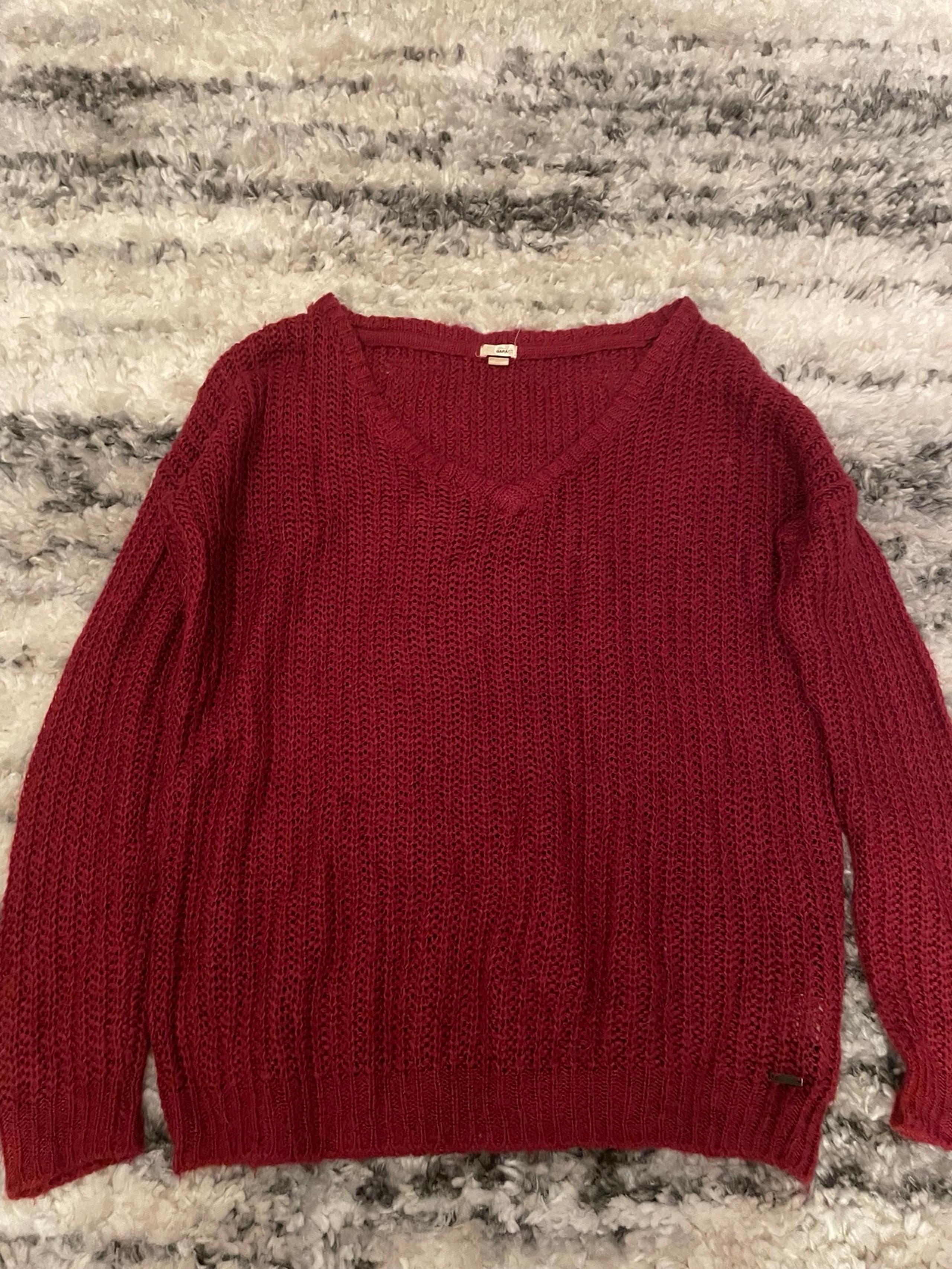 Red Garage Sweater