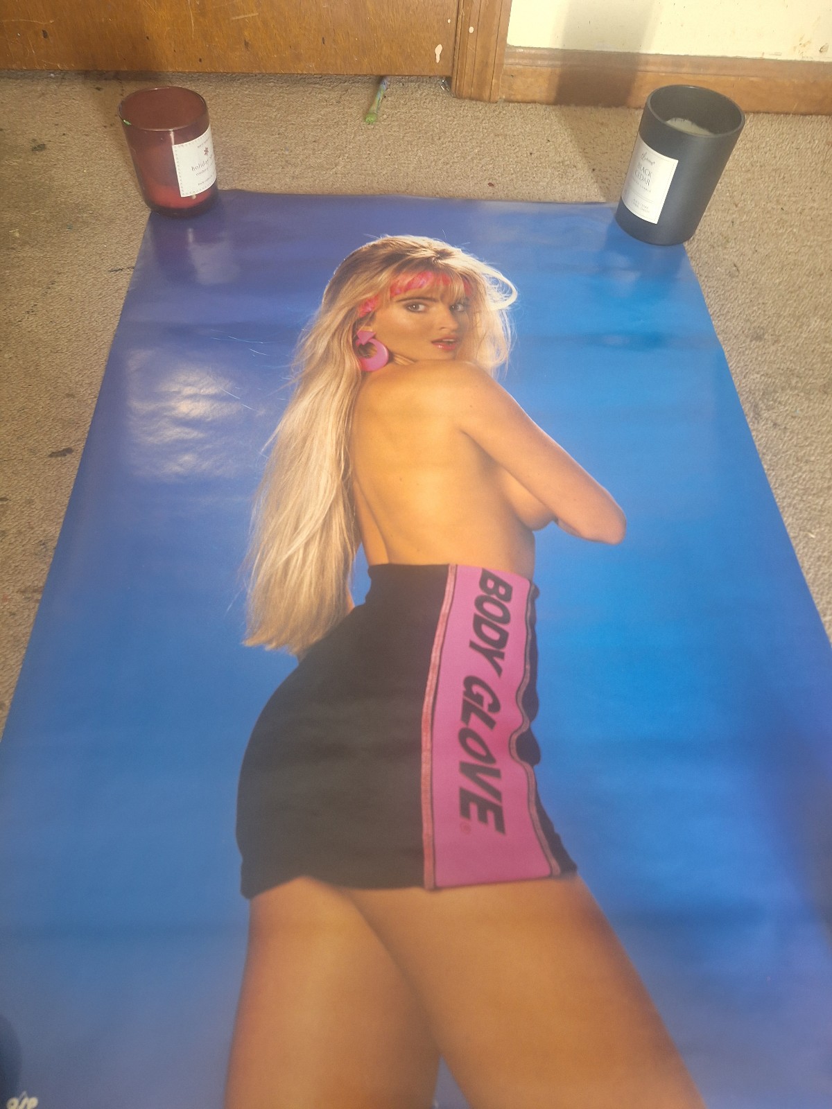 Lot of 7 vintage 80s sexy femal posters