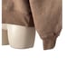 AGOLDE Tarron Mock Neck Sweatshirt in Toffee Heather Size XS