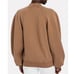 AGOLDE Tarron Mock Neck Sweatshirt in Toffee Heather Size XS