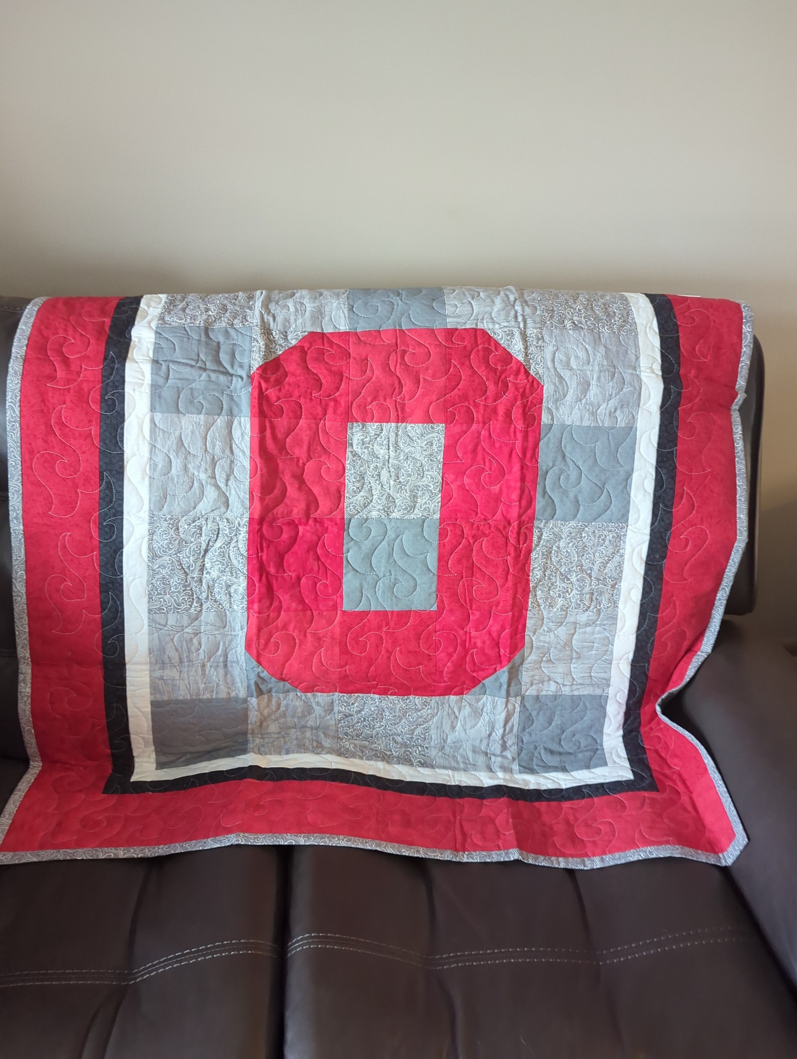 OSU baby blanket