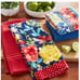 The Pioneer Woman Fiona Kitchen Towel Set, Multicolor, 16 W x 28 L, 4 Piece