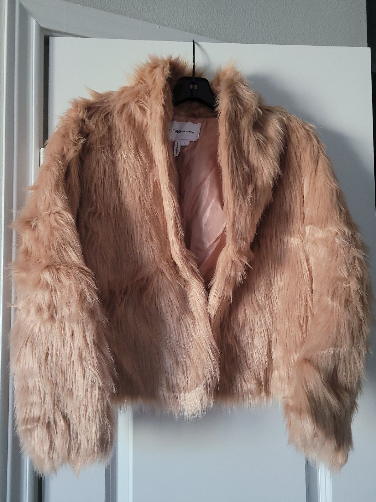 NWOT BCBGeneration Faux Fur Coat