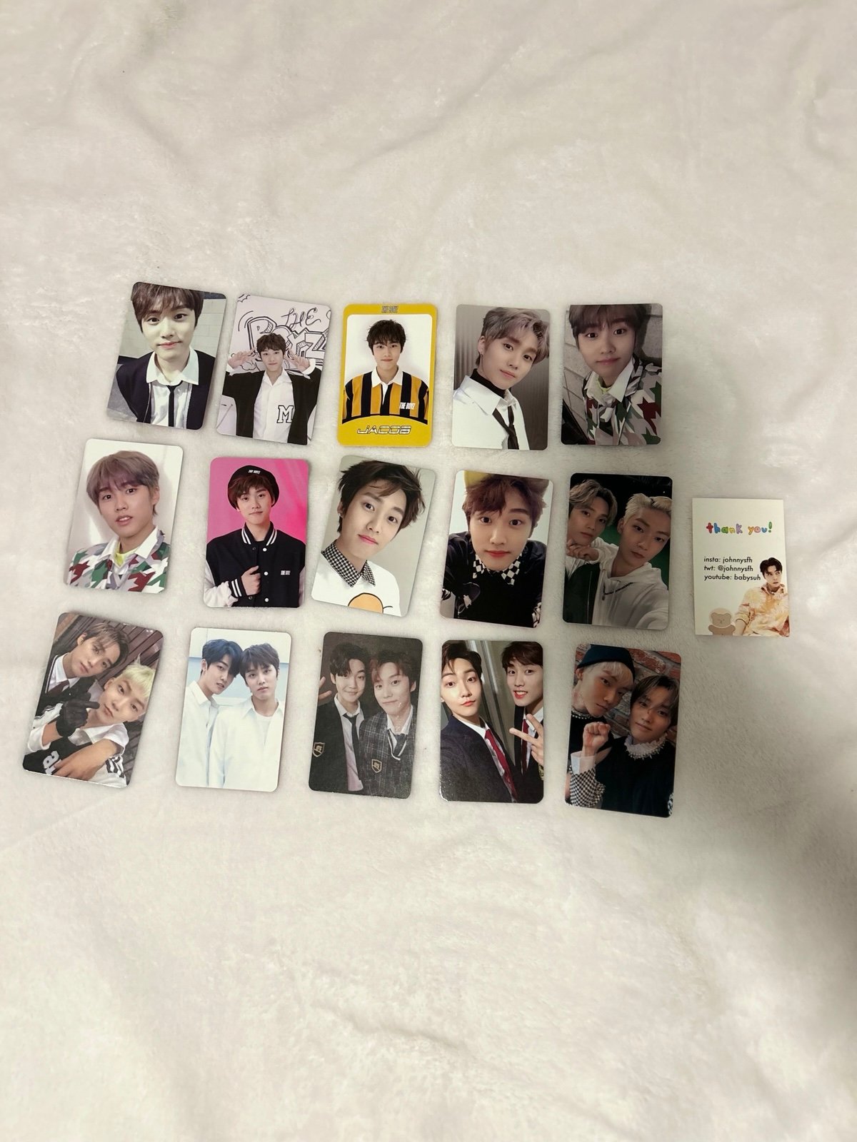 the boyz jacob photocard bundle