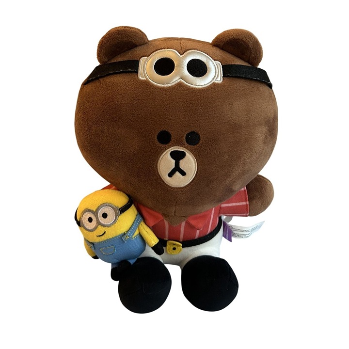 minion with bear