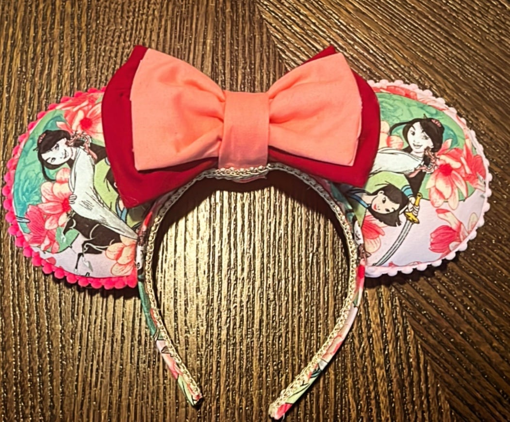 Handmade Disney Inspired Ears Mulan