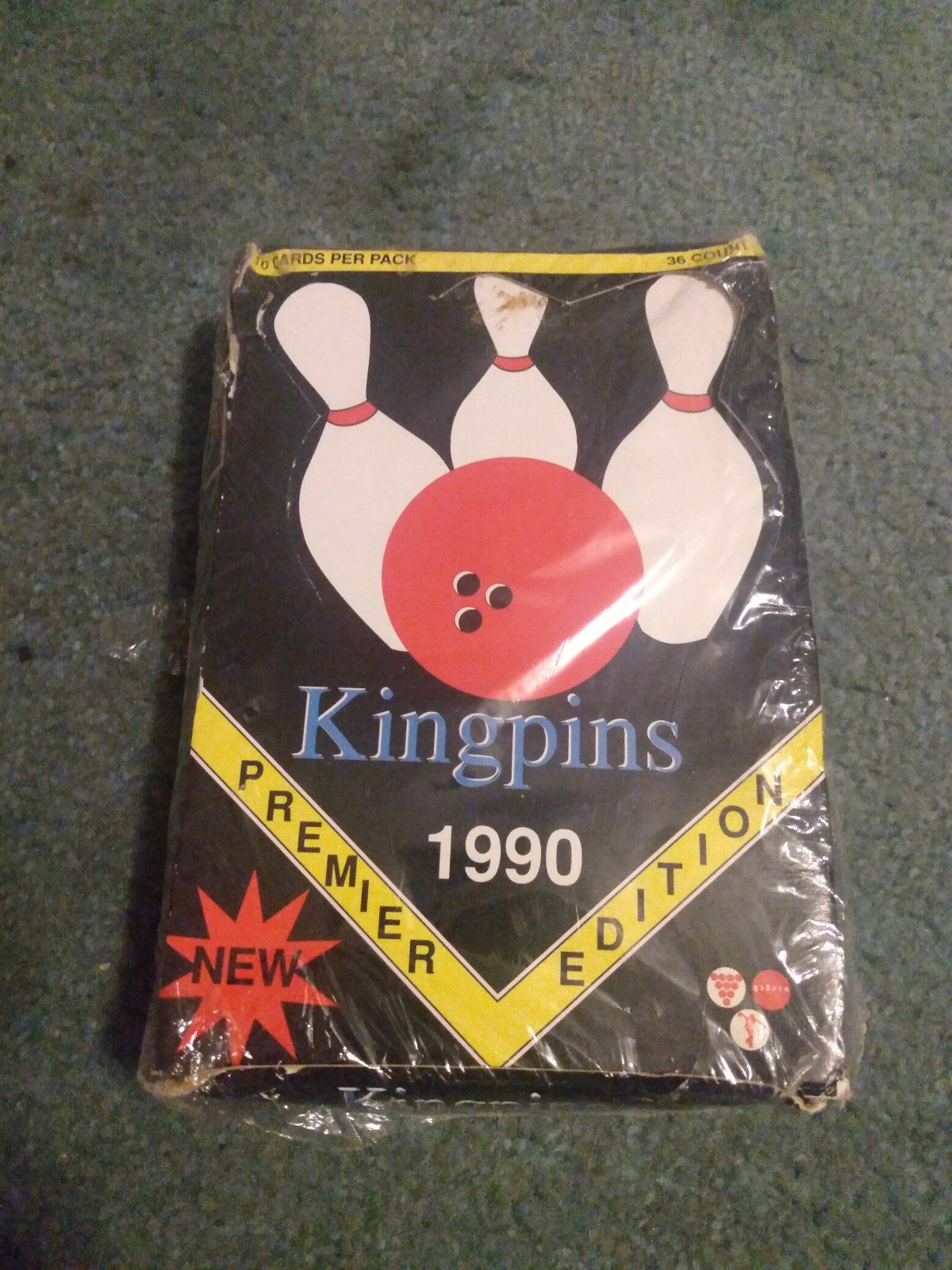 Kingpins Bowling 1990 Sealed Box PBA