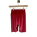 NWT Beach Riot Glitter Bike Short in Fiery Red Velvet Size XS