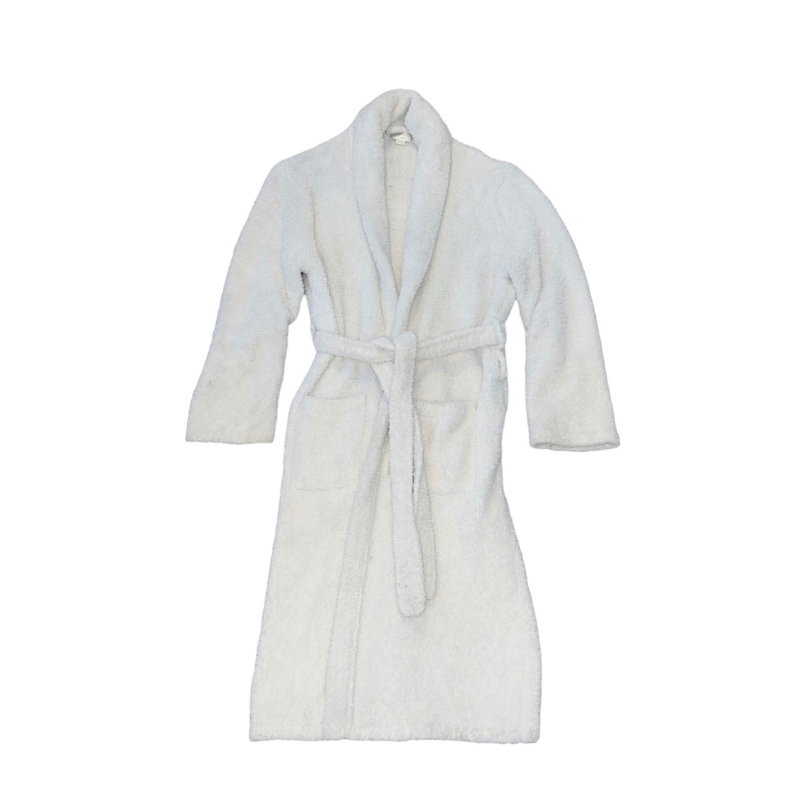 Barefoot Dreams 409 Cream Pearl Fuzzy Cozy Robe